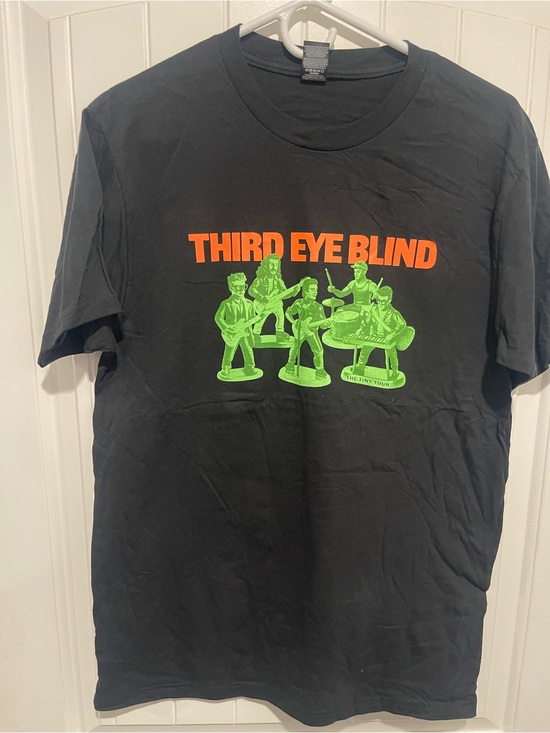 PTIMA Other - Third Eye Blind The Tiny Tour 2024 Concert Tee Tour Dates Black Medium Official